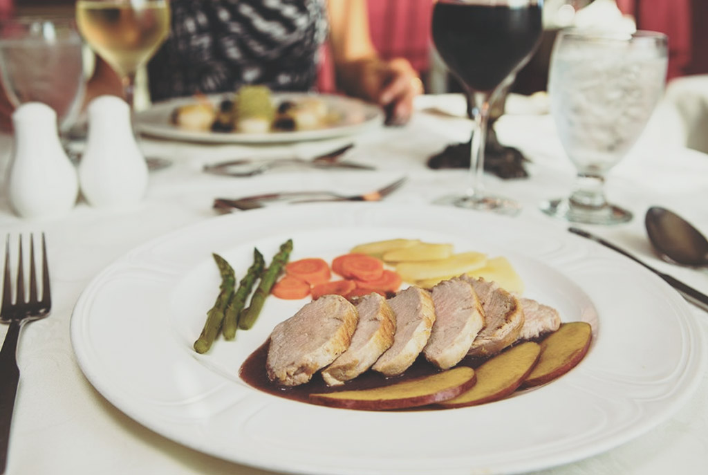 Photo assiette viande